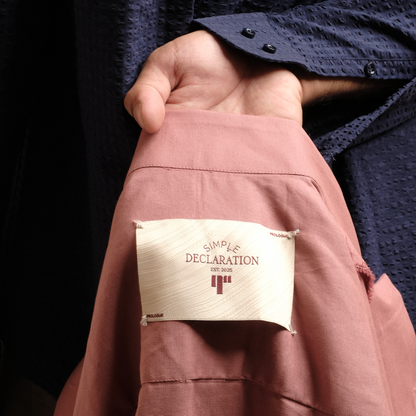 Full Sleeved Shirt: Salmon